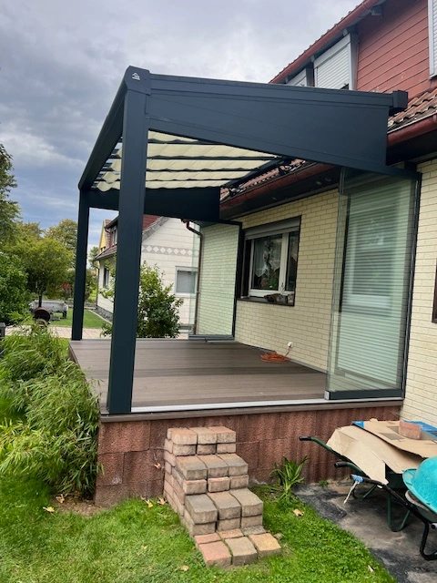 Detailansicht Pergola - Projekt 6